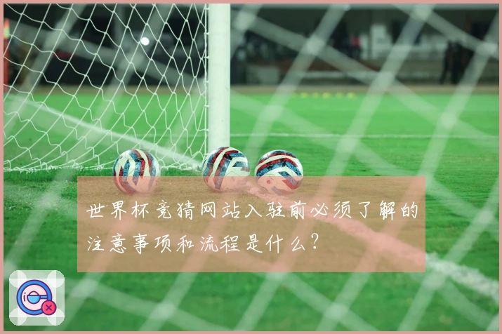 世界杯竞猜网站入驻前必须了解的注意事项和流程是什么？